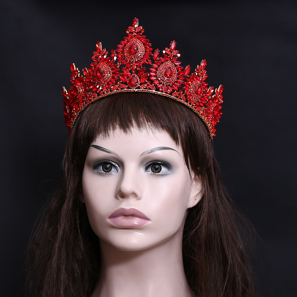 Women'S Hair Accessories Wedding - Corona nuziale barocca europea e americana,