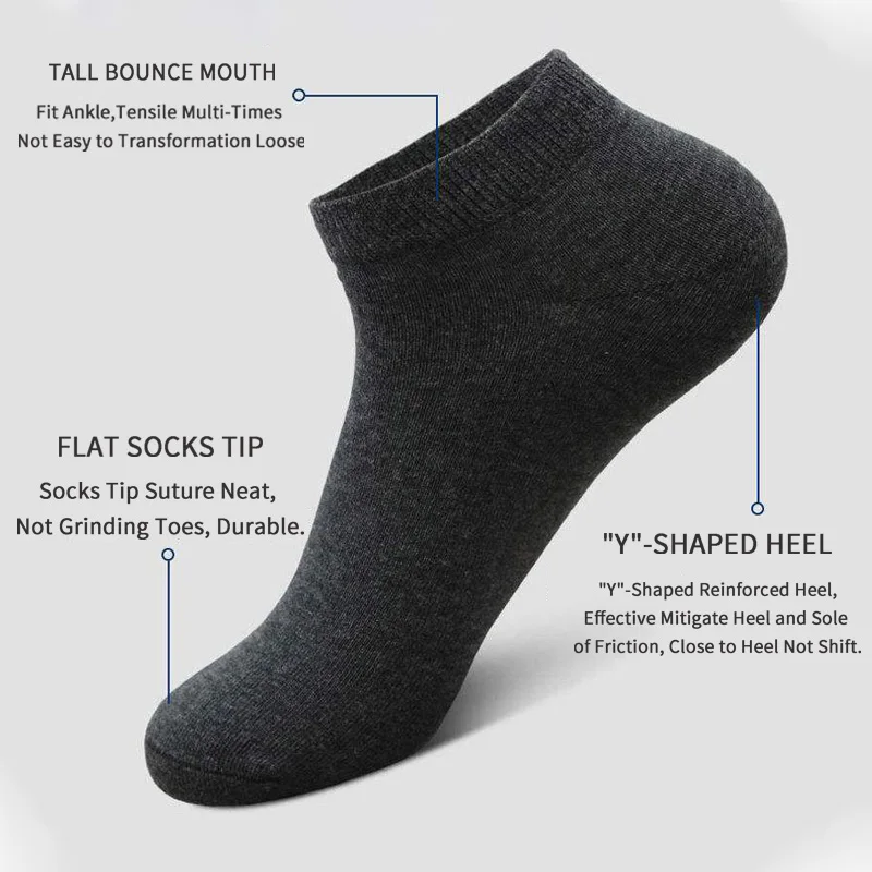 5 paia di calzini da barca uni - Women'S Ankle Accessories recensione e prezzo