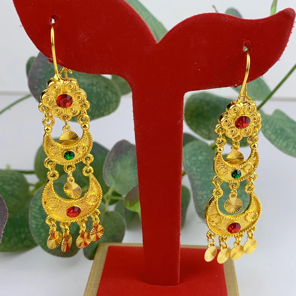 Orecchini pendenti a goccia in - Women Accessories Dubai recensione e prezzo