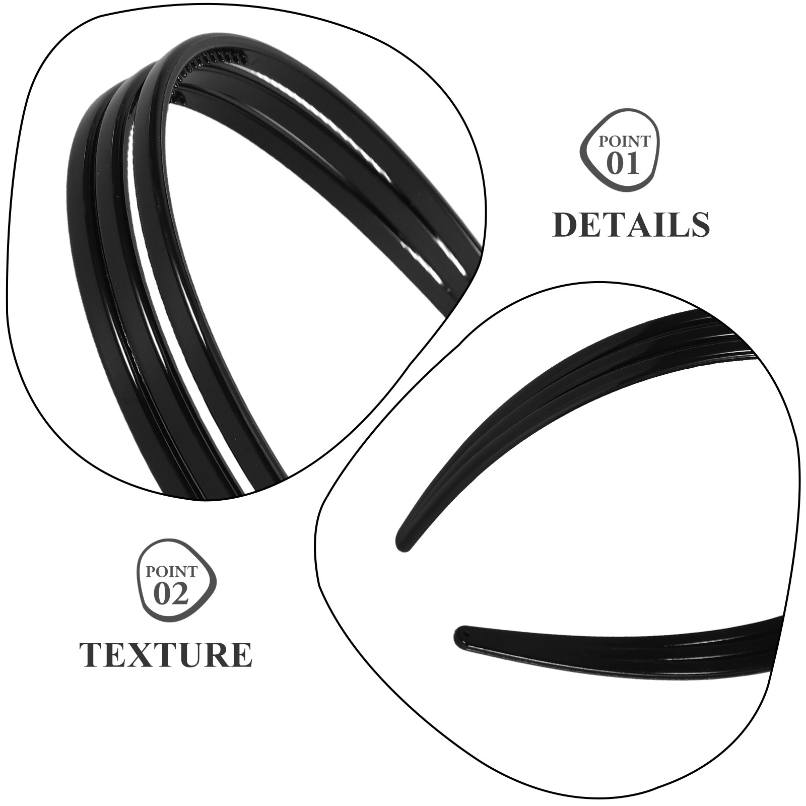 Fascia per Capelli a Tre Strat - Women'S Accessories For Formal Wear recensione e prezzo