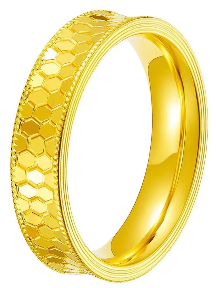 Anello a nido d'ape lucido Col - Women Accessories Dubai recensione e prezzo
