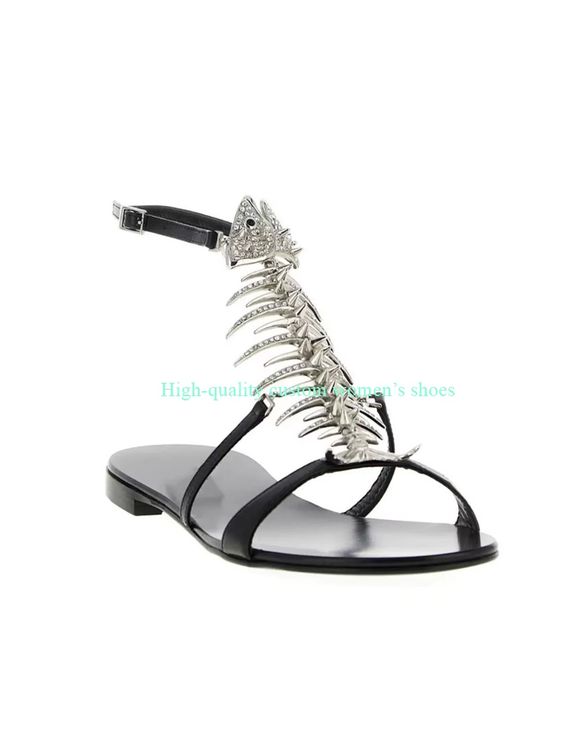 Sandali estivi piatti di lusso - Women'S Ankle Accessories recensione e prezzo